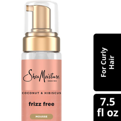 Shea Moisture Coconut & Hibiscus Frizz Free Curl Mousse - 7.5 OZ - Image 2