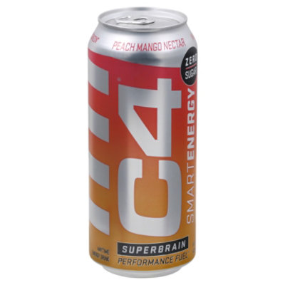 C4 Smart Energy Crb Peach Mango Nectar - 16 OZ - Image 3