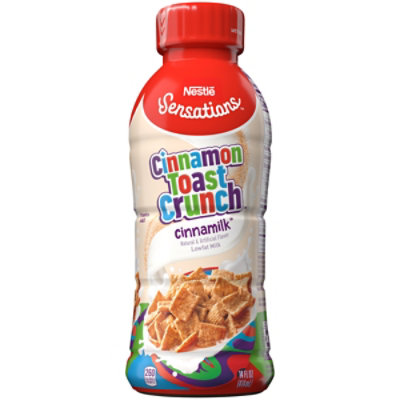 MILKSLIME Nestle Cinnamon Toast Crunch Ready To Drink Aseptic Milk 14floz