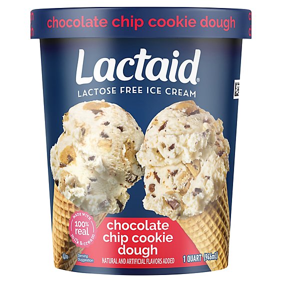 Lactaid Cc Cookie Dough - 1 QT