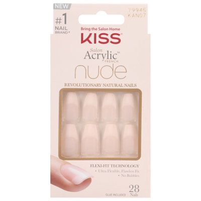 Kiss P Nude Nails Leilani - 1 EA