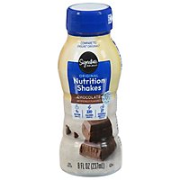 Signature Select Nutrition Shake Chocolate - 6-8 FZ - Image 1
