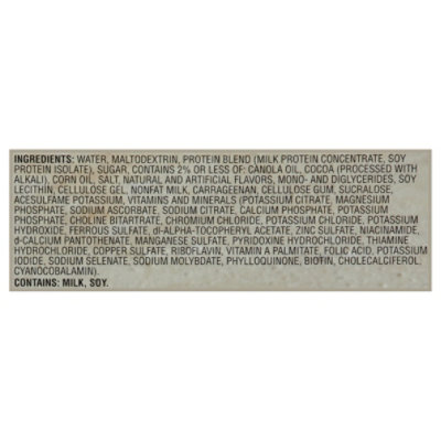 Signature SELECT Nutrition Shake Chocolate - 6-8 FZ - Image 4