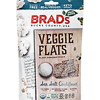 Brads Veggie Flats Sea Salt Cauliflower - 3 Oz - Image 2