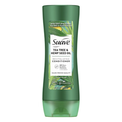 Suave Conditioner Tea Tree Hemp Seed - 12.6 FZ - Image 3