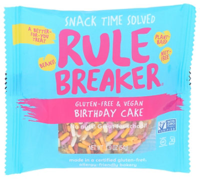 Rule Breaker Snacks Brownie Bday Cake - 1.9 OZ - Image 1