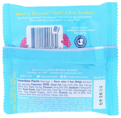 Rule Breaker Snacks Brownie Bday Cake - 1.9 OZ - Image 2