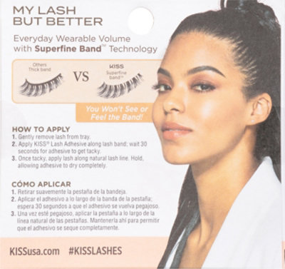 Kiss Mlbb Lashes 01 - 1 EA - Image 4