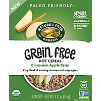 Nature's Path Organic Grain Free Cinnamon Apple Crisp Hot Cereal - 6.21 Oz - Image 2