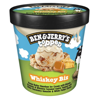 その他 ICEcream Ben & Jerry's Whiskey Biz Topped Ice Cream - 15.2 Oz - acmemarkets