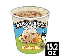 Ben & Jerry's Whiskey Biz Topped Ice Cream - 1 Pint