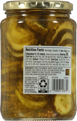 Open Nature Pickle Bread And Butter Chips - 24 FZ - Image 5