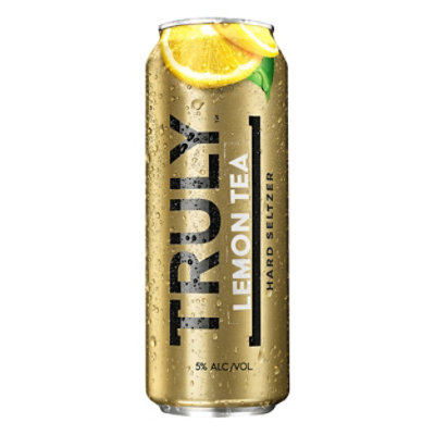 Truly Hard Seltzer Lemon Iced Tea Spiked & Sparkling Water - 24 Fl. Oz. - Image 3