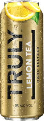 Truly Hard Seltzer Lemon Iced Tea Spiked & Sparkling Water - 24 Fl. Oz. - Image 2