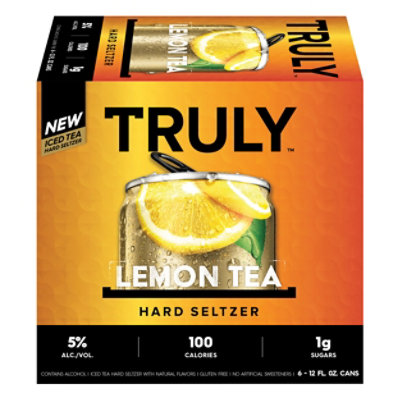 Truly Hard Seltzer Lemon Iced Tea Spiked & Sparkling Water - 6-12 Fl. Oz. - Image 3