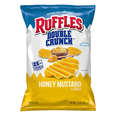 Ruffles Double Crunch Potato Chips Honey Mustard - 7.25 OZ - Image 3