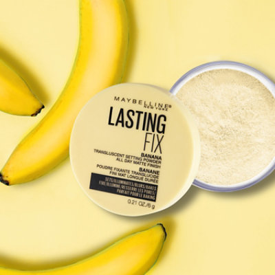 Maybelline Lasting Fix Banana Powder Loose Setting Powder Makeup Banana - 0.21 Oz - Image 1