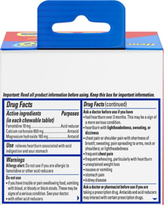 Pepcid Complete Berry Chew Tabs - 8 CT - Image 4