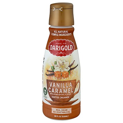 Darigold Vanilla Caramel Creamer - 28 FZ - Image 1
