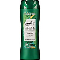 Suave Tea Tree Hemp Seed Shampoo - 12.6 FZ - Image 2