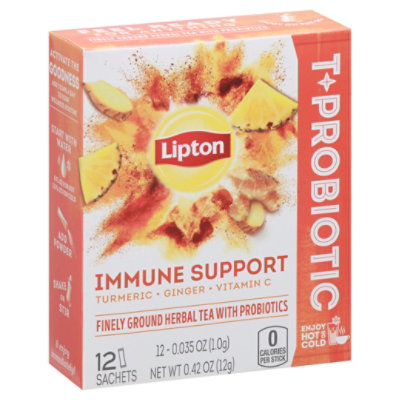 Lipton Probiotics Immune Support Tea 12 CT Safeway