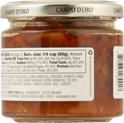 Campo DOro Caponata - 6.35 Oz - Image 5