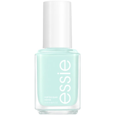 essie salon-quality nail polish vegan mint green Seas The Day - 0.46 Fl. Oz. - Image 1