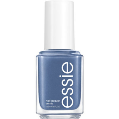 Essie 8 Free Vegan Cool Muted Blue From A To Zzz Salon Quality Nail Polish - 0.46 Oz - Image 1