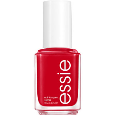 essie salon-quality nail polish vegan rich cherry red Not Red-Y For Bed - 0.46 Fl. Oz. - Image 3