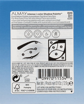 Almay Int 1 Clr Shdw Pl Blu Eyes - .1 OZ - Image 5