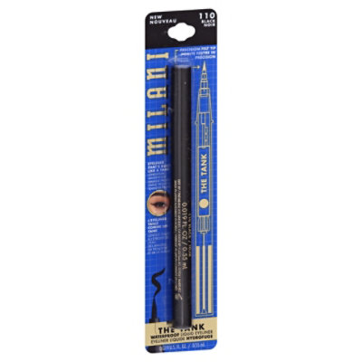 Milani The Tank Liq Eyeliner Black - .09 OZ - Image 1