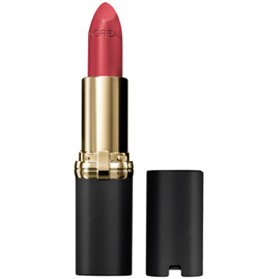 L'Oreal Paris Colour Riche Matterial Pink Rich Hydration Creamy Matte Lipstick - 0.13 Oz - Image 1