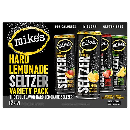 Mikes Hard Seltzer Lemonade Variety Pack In Cans - 12-12 Fl. Oz. - Image 5