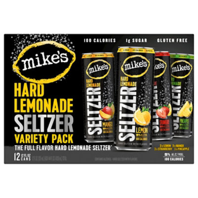 Mikes Hard Seltzer Lemonade Variety Pack In Cans - 12-12 Fl. Oz. - Image 4