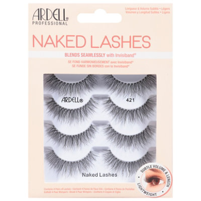 Ardell Lashes Naked 421 - 4 Count