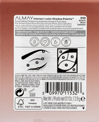 Almay Int 1 Clr Shdw Pl Brwn Eyes - .1 OZ - Image 5