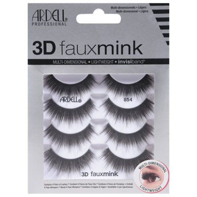 Ardell Lashes Faux Mink 854 - 4 CT - Image 2