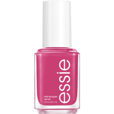 essie salon-quality nail polish vegan bright pink Slumber Party-On - 0.46 Fl. Oz. - Image 3