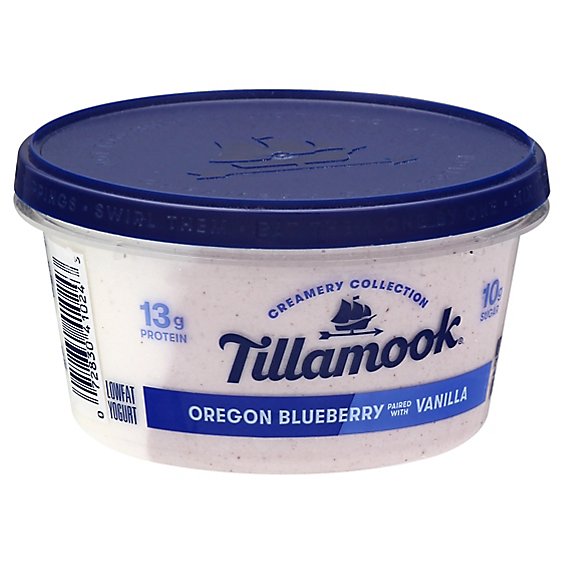 Tillamook Blueberry & Vanilla Yogurt - 5.3 OZ