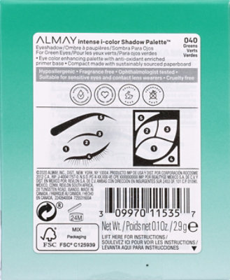 Almay Int 1 Clr Shdw Pl Grn Eyes - .1 OZ - Image 5