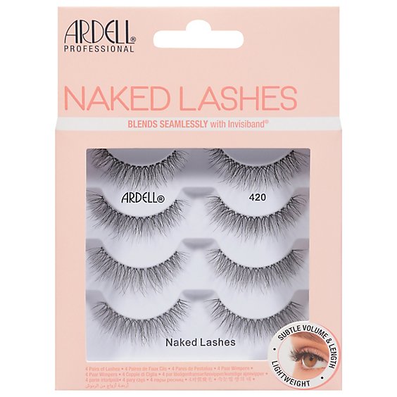 Ardell Lashes Naked 420 - 4 CT