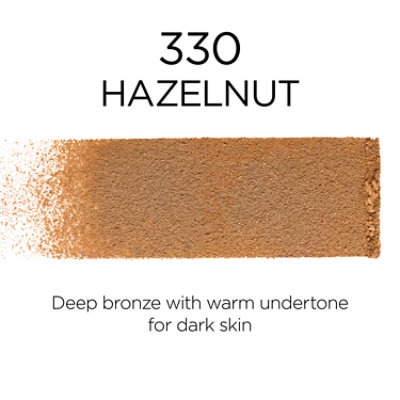 L'Oreal Paris Infallible Up to 24H Fresh Wear Hazelnut  Foundation in a Powder - 0.31 Oz - Image 3