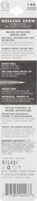 Milani Weekend Brow Tint Espresso - .03 OZ - Image 5