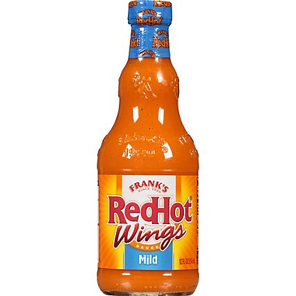 Frank's RedHot Mild Wings Hot Sauce - 12 Fl. Oz. - Image 1