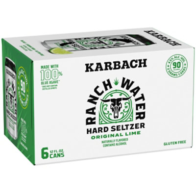 Karbach Ranch Water Original Hard Seltzer Cans - 6-12 Fl. Oz. - Image 1