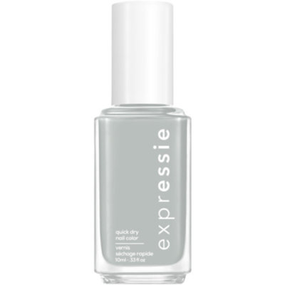 Essie Expressie 8 Free Vegan Light Gray In The Modem Quick Dry Nail Polish - 0.33 Oz