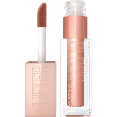 Maybelline Lifter Gloss Lip Gloss Makeup With Hyaluronic Acid Stone - 0.18 Fl. Oz. - Image 1