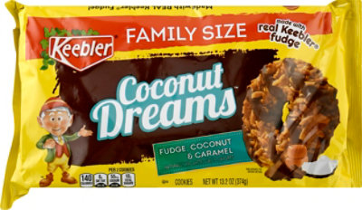 Keebler Coconut Dreams Family Size Cookies - 13.2 OZ - Image 2