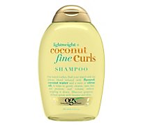 OGX Lightweight Plus Coconut Fine Curls Shampoo - 13 Fl. Oz.