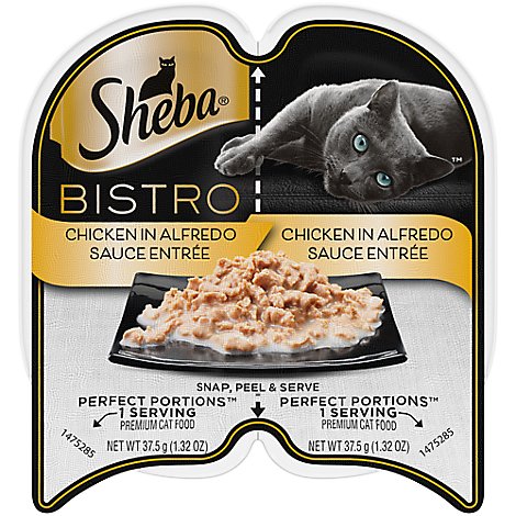 Sheba Chicken in Alfredo Sauce Wet Cat Food - 2.64 Oz